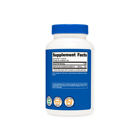 Nutricost Vitamin K2 (MK4) Capsules