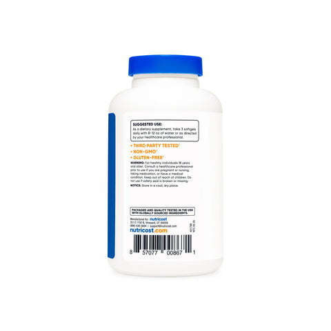 Nutricost MCT Oil Softgels