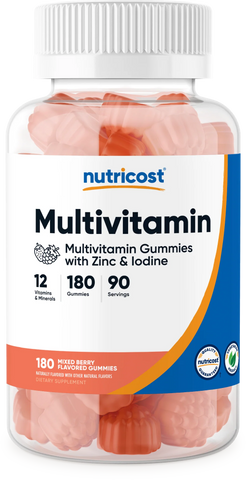 Nutricost Multivitamin (Berry) (180 Gummies)
