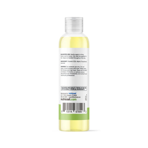 Nutricost Essentials Vitamin E Oil (8 OZ)