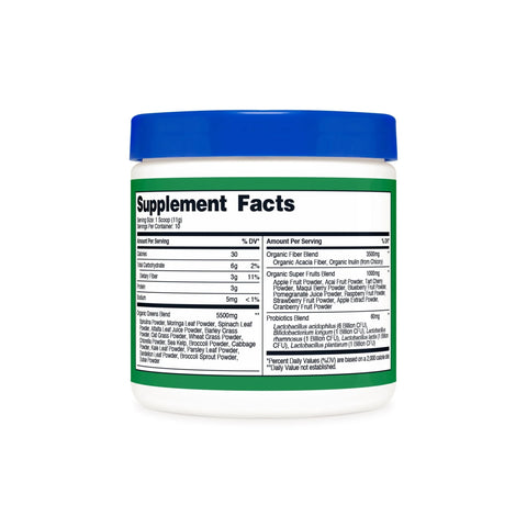 Nutricost Organic Super Greens Powder - 10 Servings