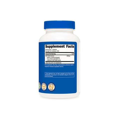 Nutricost Milk Thistle Capsules