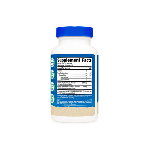 Nutricost Organic Fiber Capsules