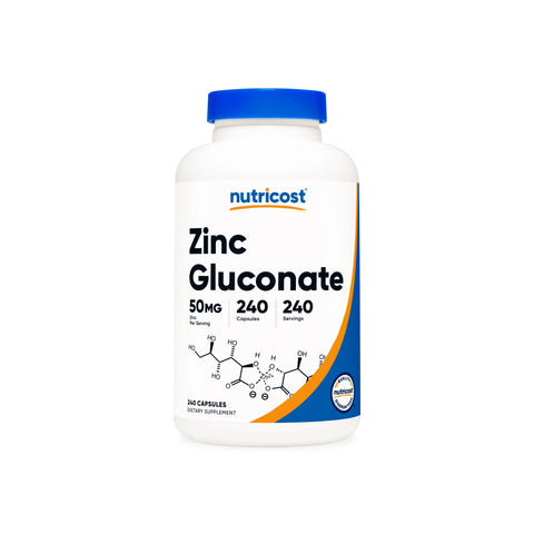 Nutricost Zinc Gluconate Capsules