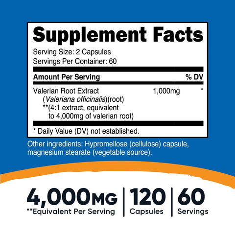 Nutricost Valerian Root Capsules