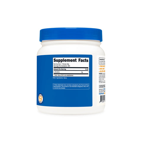 Nutricost L-Citrulline (Base) Powder