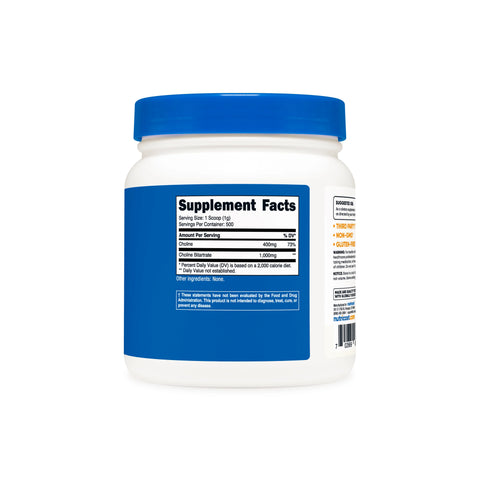 Nutricost Choline Bitartrate Powder