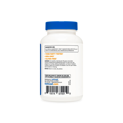 Nutricost Vitamin B5 Pantothenic Acid Capsules