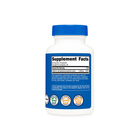 Nutricost Liposomal Vitamin C Capsules
