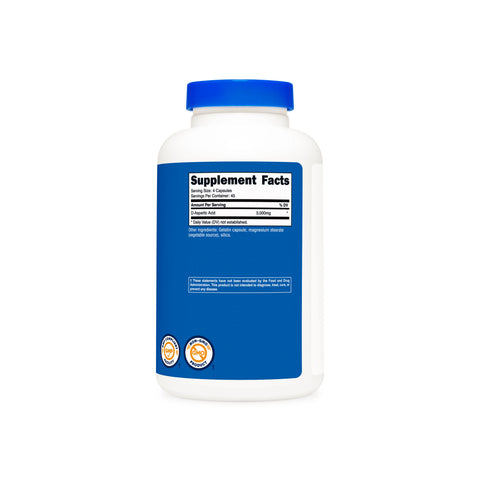 Nutricost D-Aspartic Acid Capsules