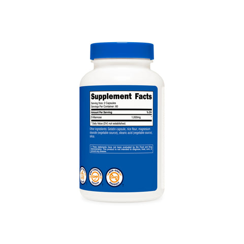 Nutricost D-Mannose Capsules