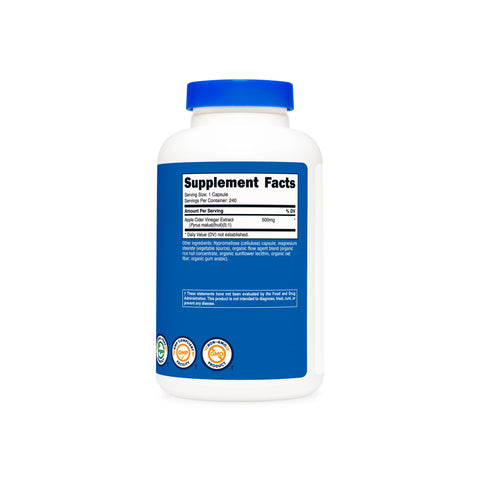Nutricost Apple Cider Vinegar Capsules