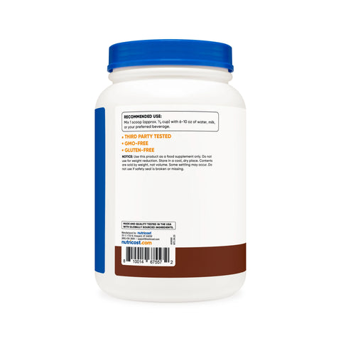 Nutricost Grass-Fed Whey Protein Concentrate Powder