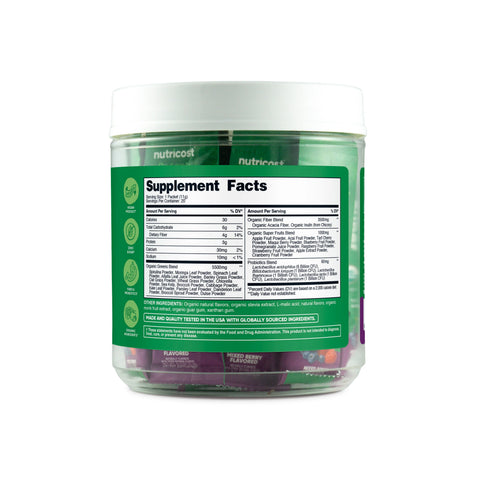 Nutricost Organic Super Greens Stickpacks
