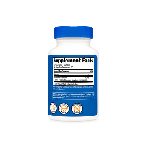 Nutricost Astaxanthin Softgels