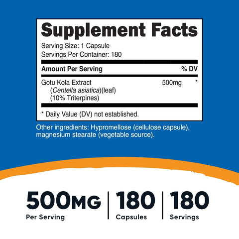 Nutricost Gotu Kola Capsules