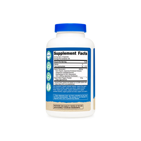 Nutricost Organic Resveratrol