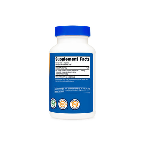 Nutricost Milk Thistle Capsules