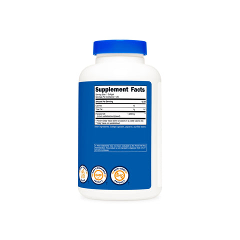 Nutricost Flaxseed Oil
