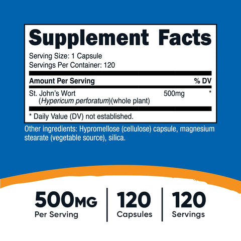 Nutricost St Johns Wort Capsules