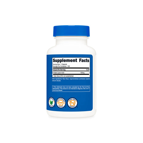 Nutricost R-Alpha Lipoic Acid Capsules