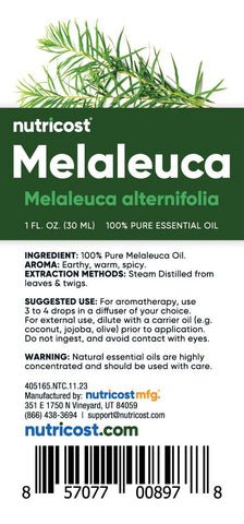 Nutricost Essential Oils (100% Pure Oregano, Peppermint, Melaleuca, or Lavender Oil)