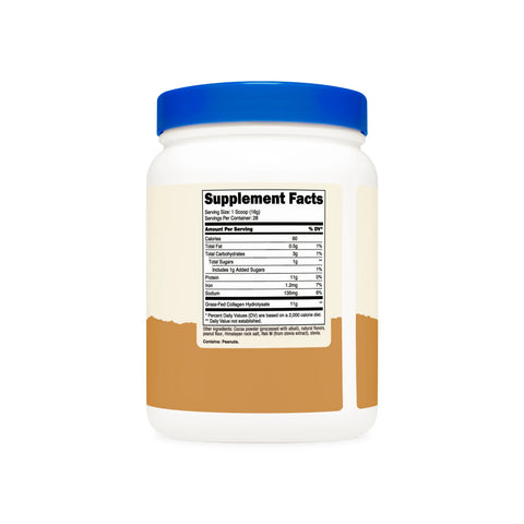 Nutricost Grass-Fed Bovine Collagen Hydrolysate Powder