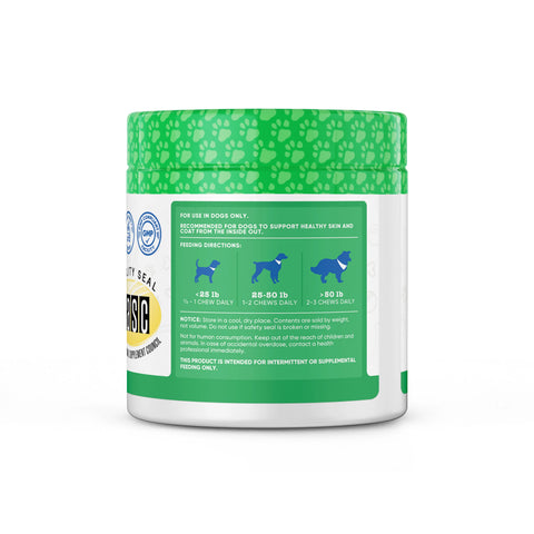 Nutricost Pets Skin & Coat Support [60 Chews] [Beef]