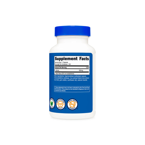 Nutricost L-Serine Capsules